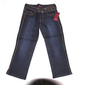 Four Pairs Of Diamante Jeans Size 5/6 (Different Styles)